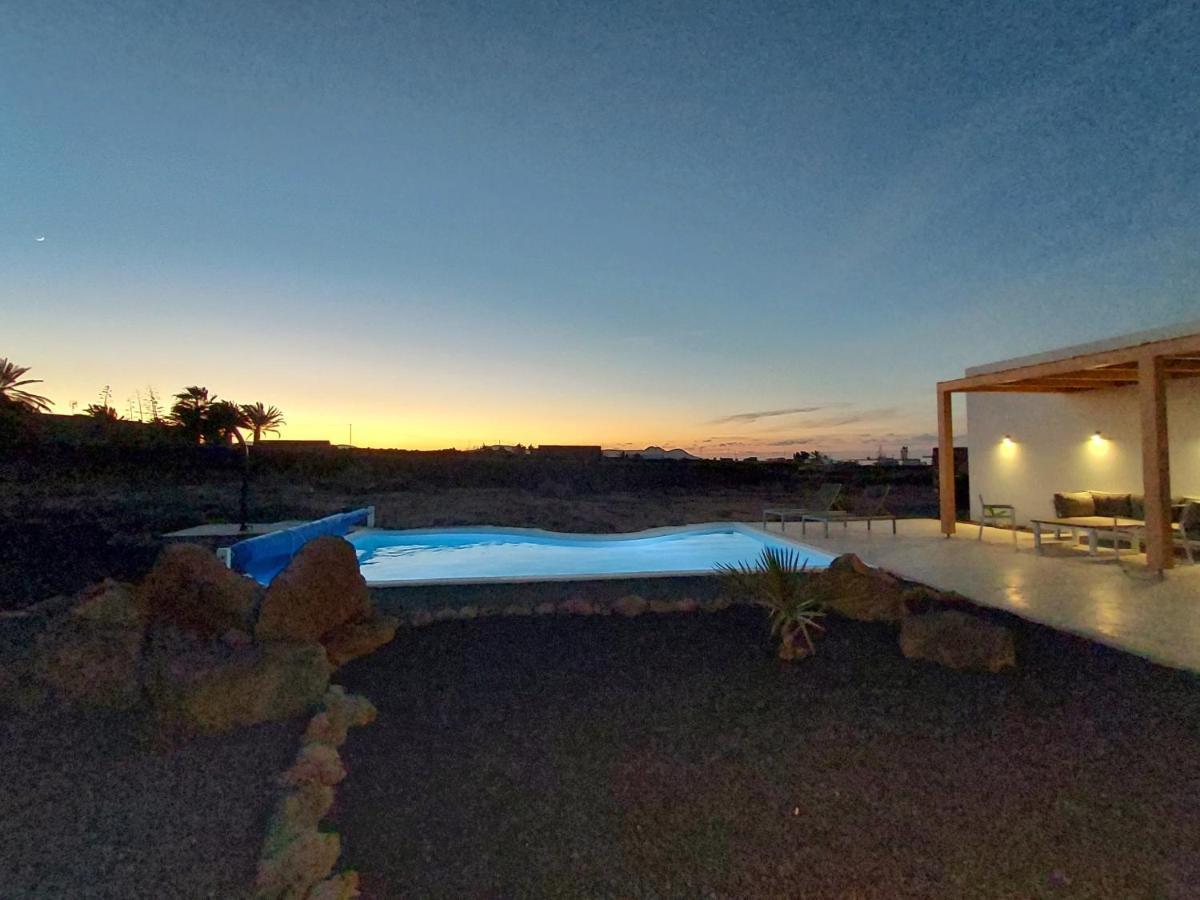 Villa Tabaiba En Lajares Con Piscina Dış mekan fotoğraf