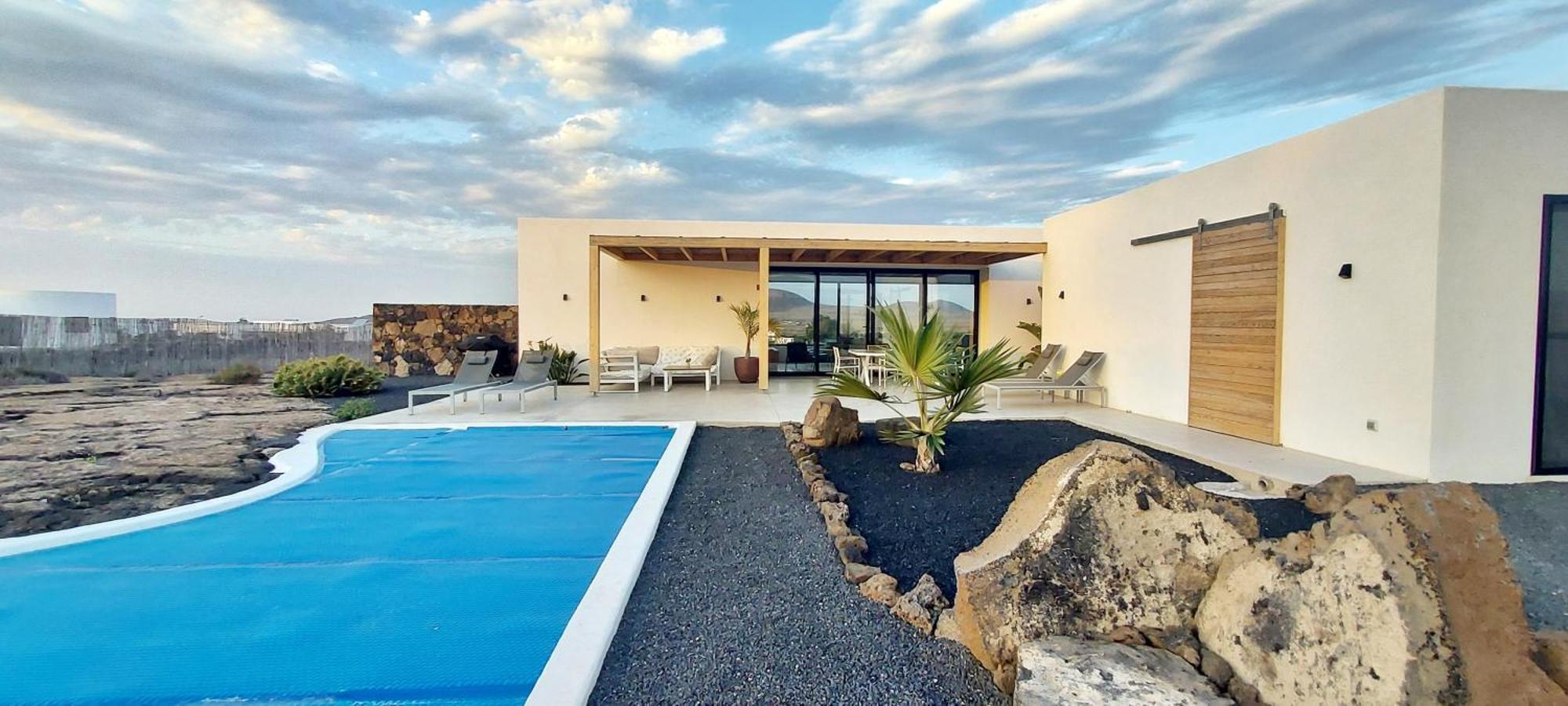 Villa Tabaiba En Lajares Con Piscina Dış mekan fotoğraf