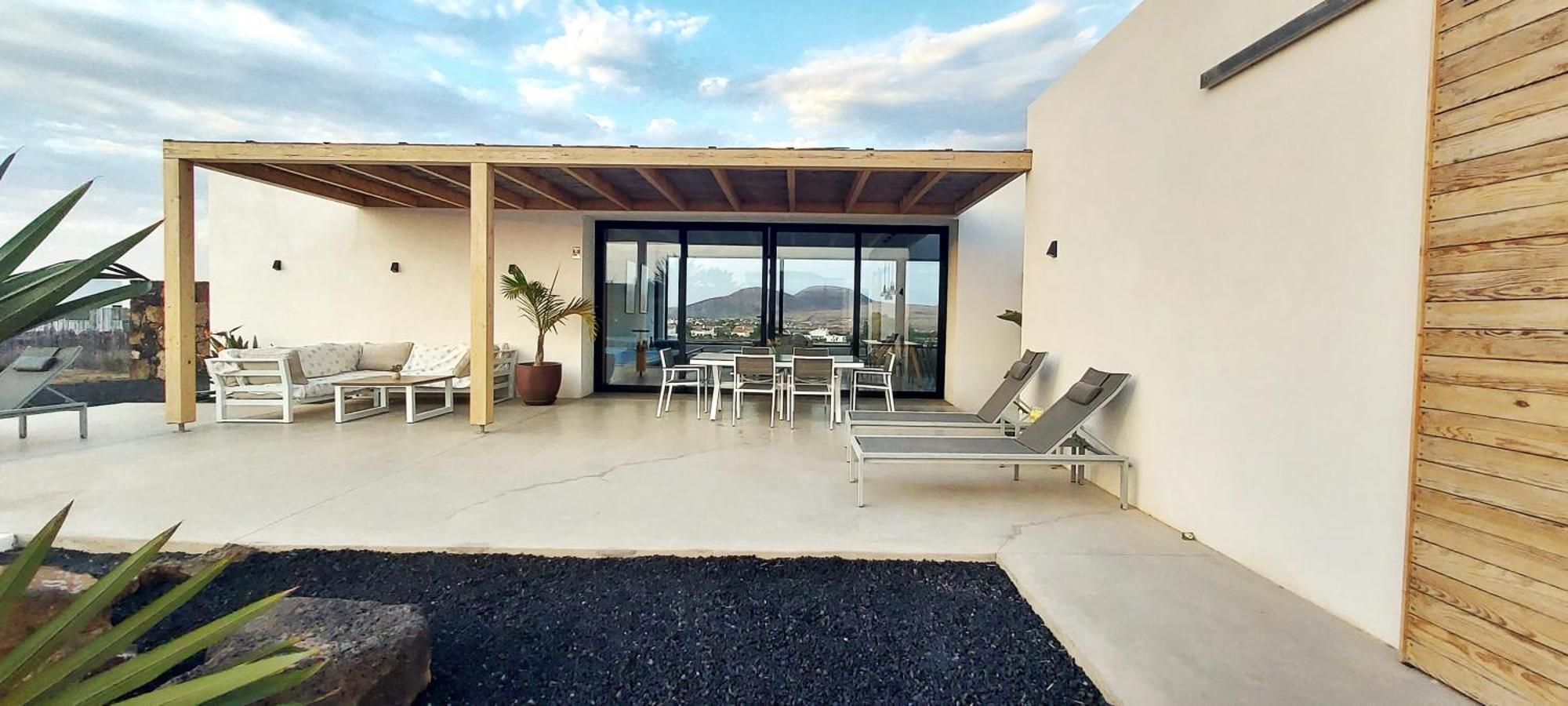 Villa Tabaiba En Lajares Con Piscina Dış mekan fotoğraf