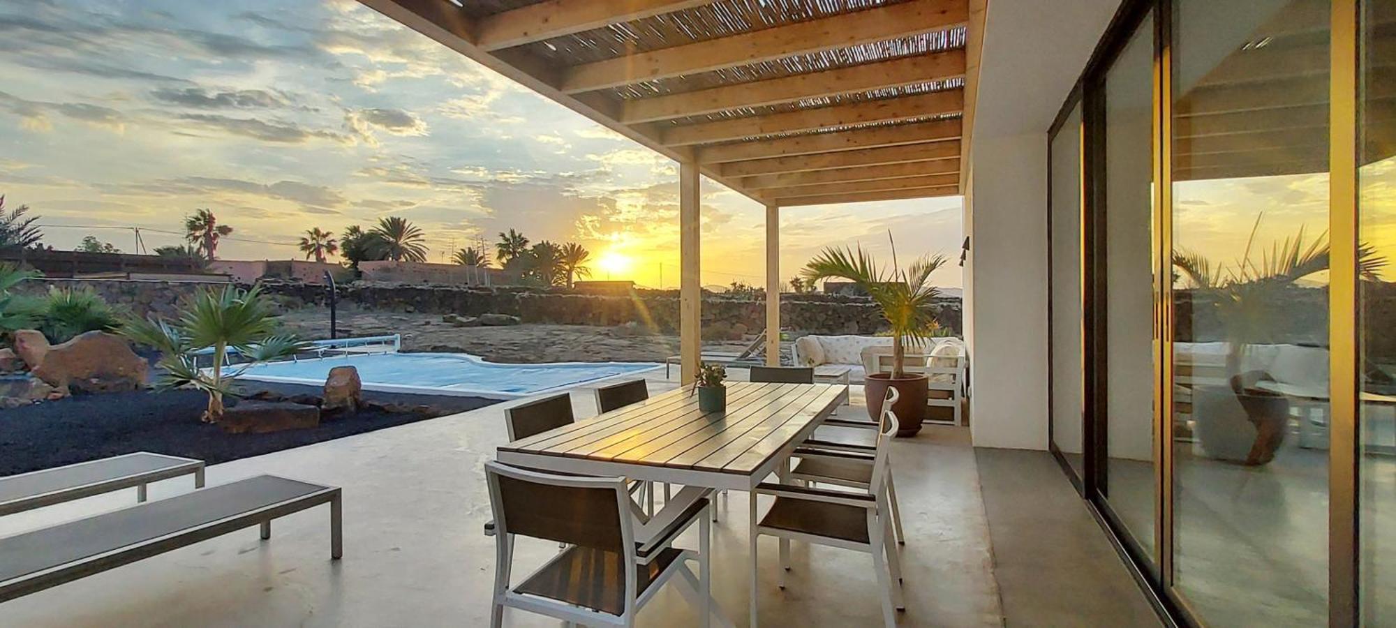 Villa Tabaiba En Lajares Con Piscina Dış mekan fotoğraf