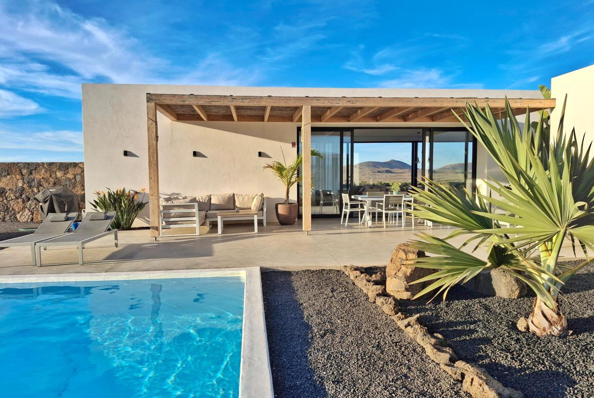Villa Tabaiba En Lajares Con Piscina Dış mekan fotoğraf