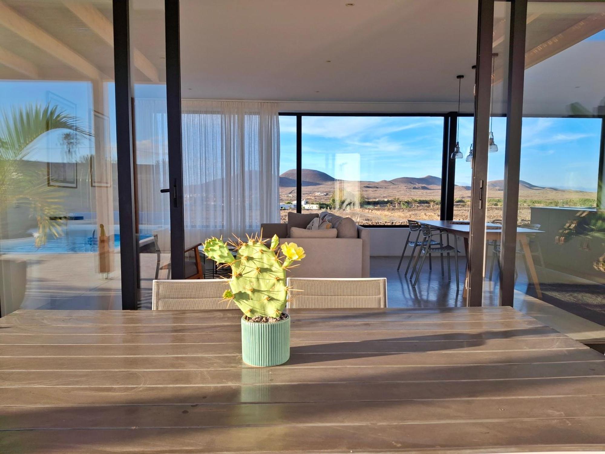 Villa Tabaiba En Lajares Con Piscina Dış mekan fotoğraf